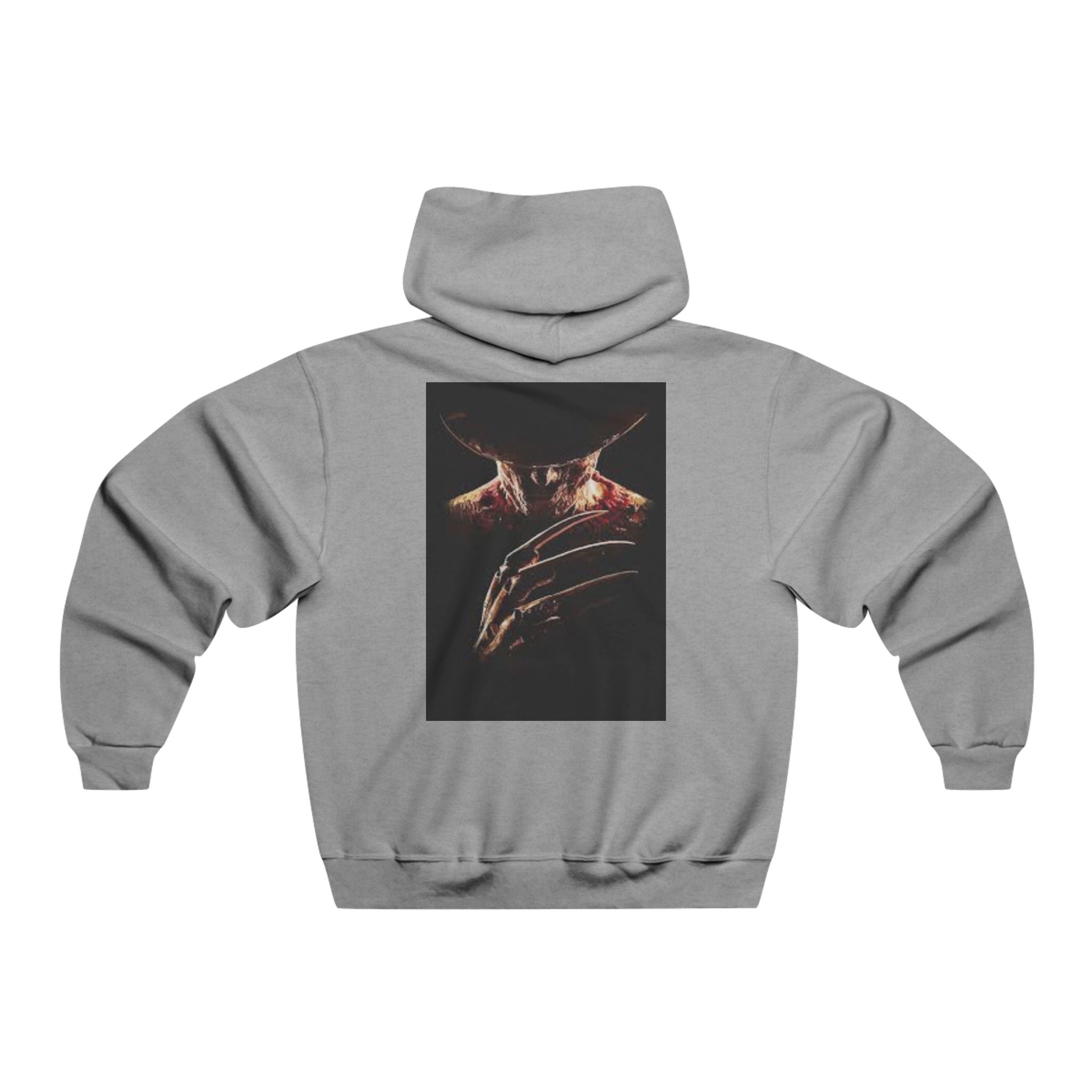 Men's NUBLEND® Hooded Sweatshirt - Cozy Horror Sweatshirt, Unisex Casual Hoodie, Gift for Horror Lovers, Halloween Apparel, Fall Fashion