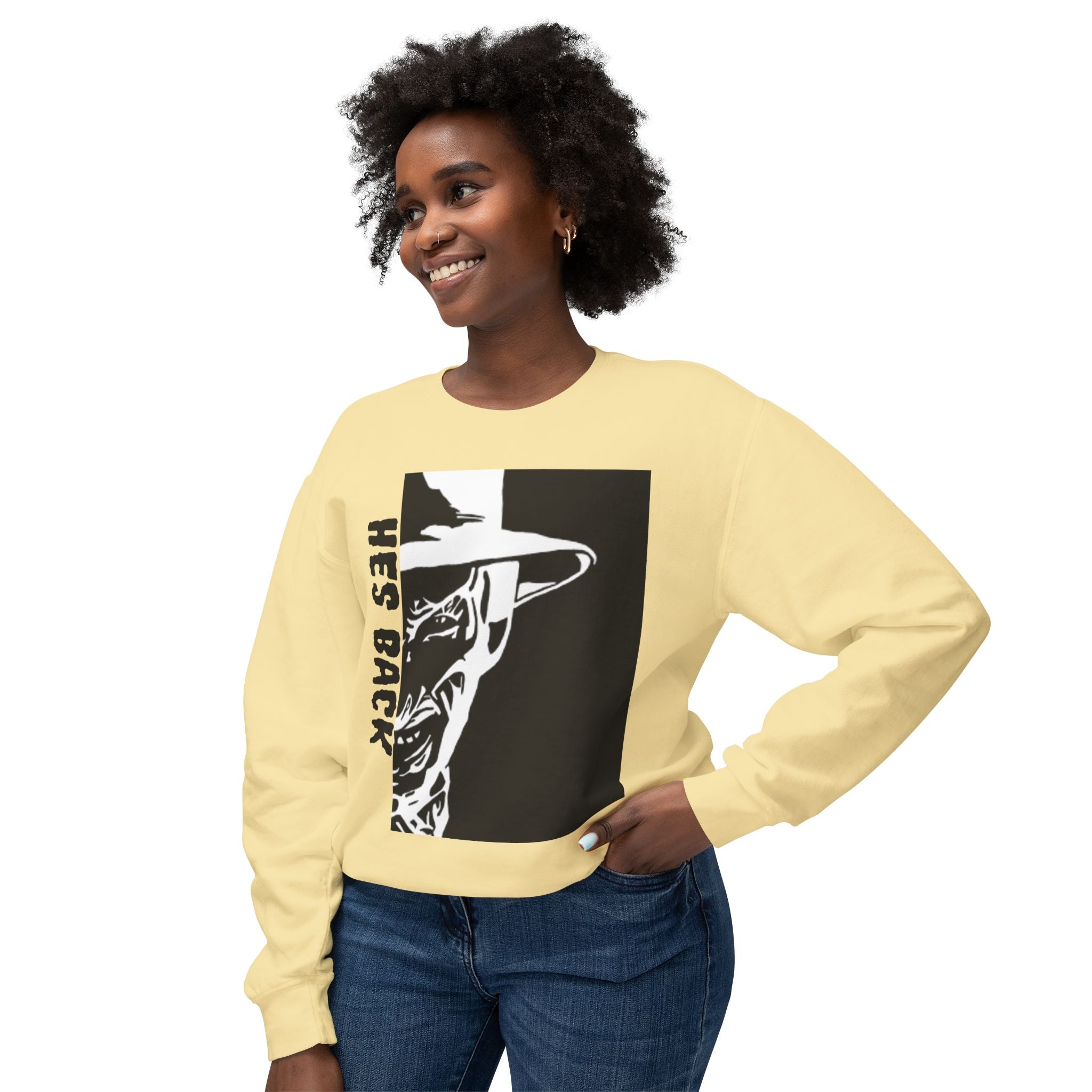 Halloween Freddy Krueger Sweatshirt, Unisex Crewneck, Spooky Costume, Horror Movie Merchandise, Fall Fashion, Unisex Gift