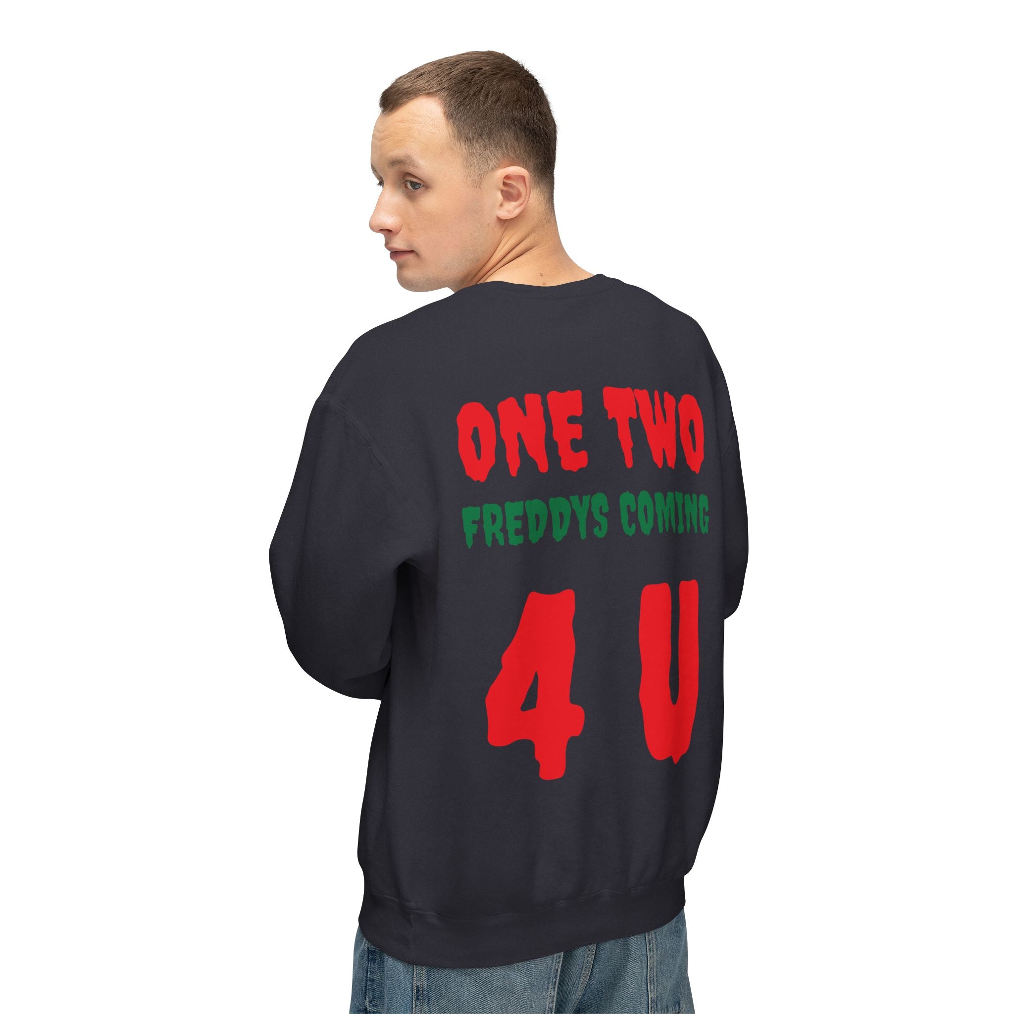 Halloween Freddy Krueger Sweatshirt, Unisex Crewneck, Spooky Costume, Horror Movie Merchandise, Fall Fashion, Unisex Gift