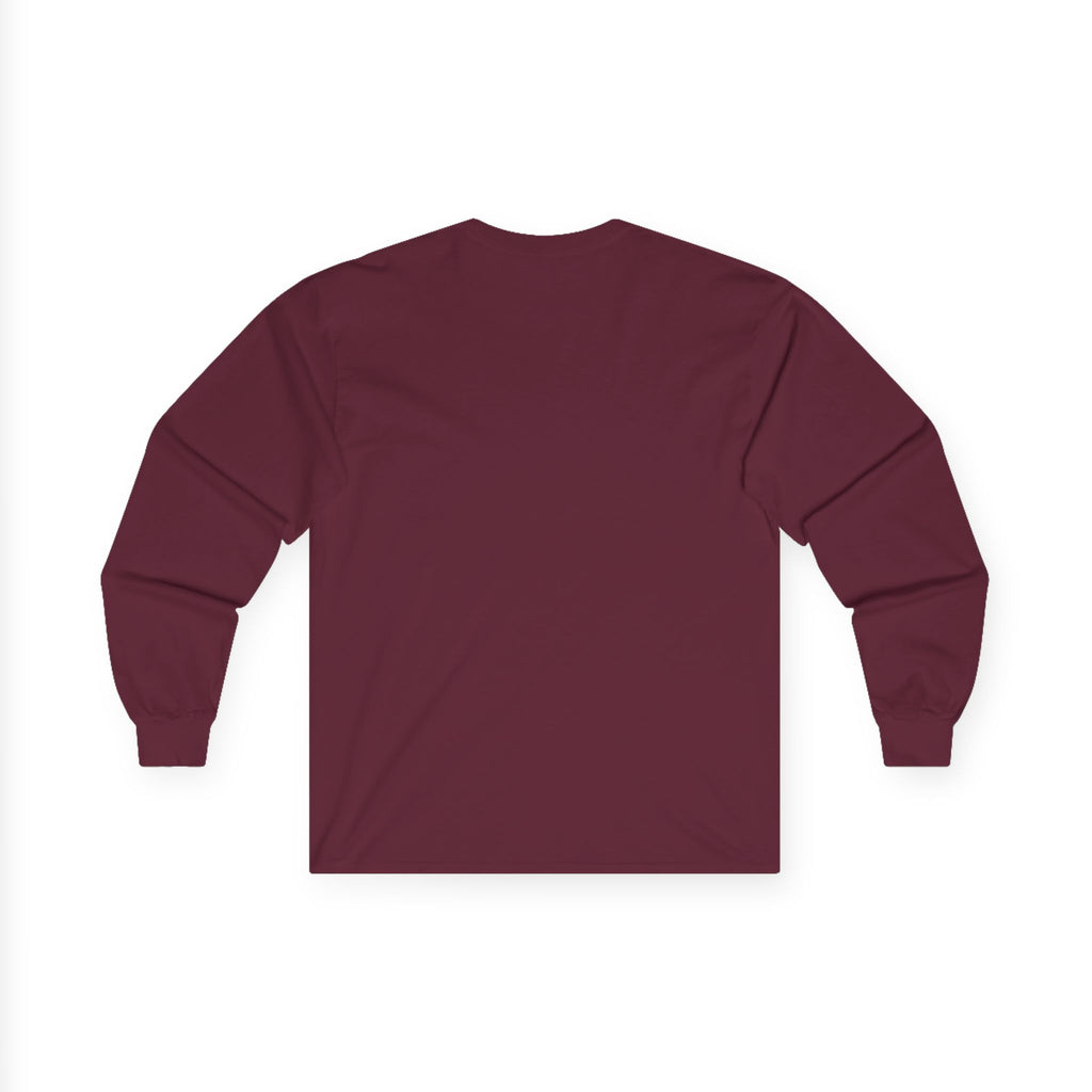 Chillin' Like a Villain Long Sleeve Tee, Cozy Casual Fashion, Perfect for Halloween, Unique Gift Idea, Everyday Comfort Wear