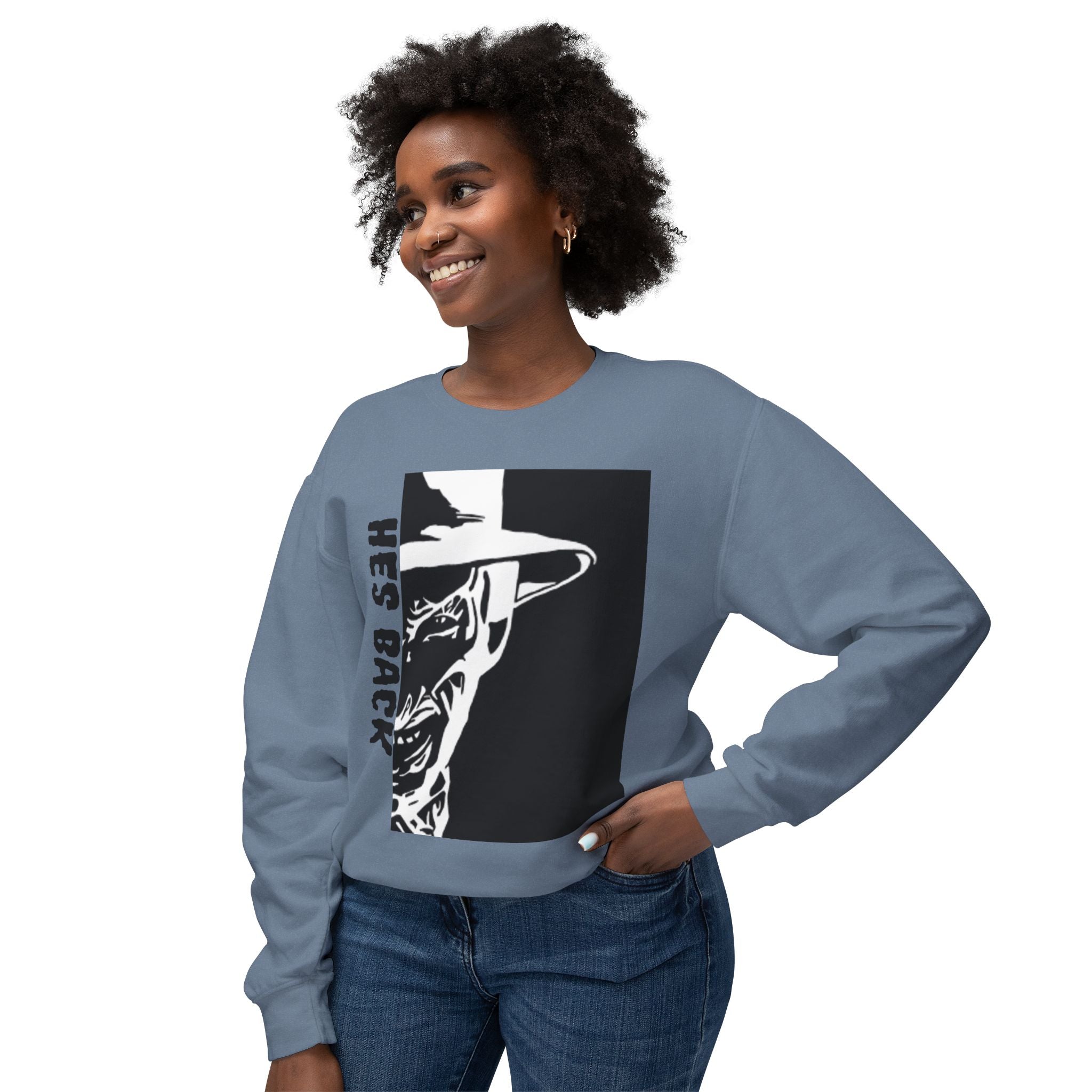 Halloween Freddy Krueger Sweatshirt, Unisex Crewneck, Spooky Costume, Horror Movie Merchandise, Fall Fashion, Unisex Gift