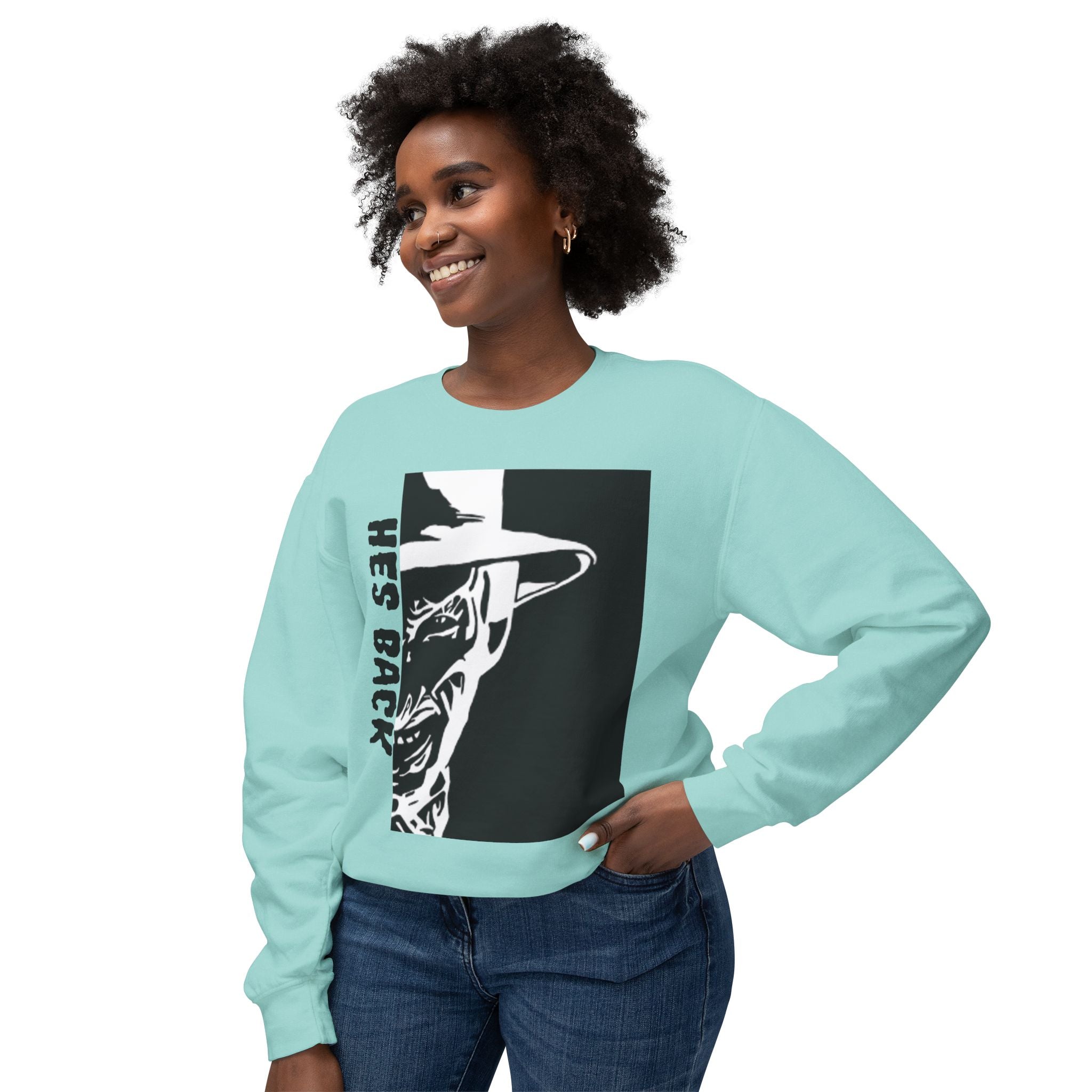Halloween Freddy Krueger Sweatshirt, Unisex Crewneck, Spooky Costume, Horror Movie Merchandise, Fall Fashion, Unisex Gift