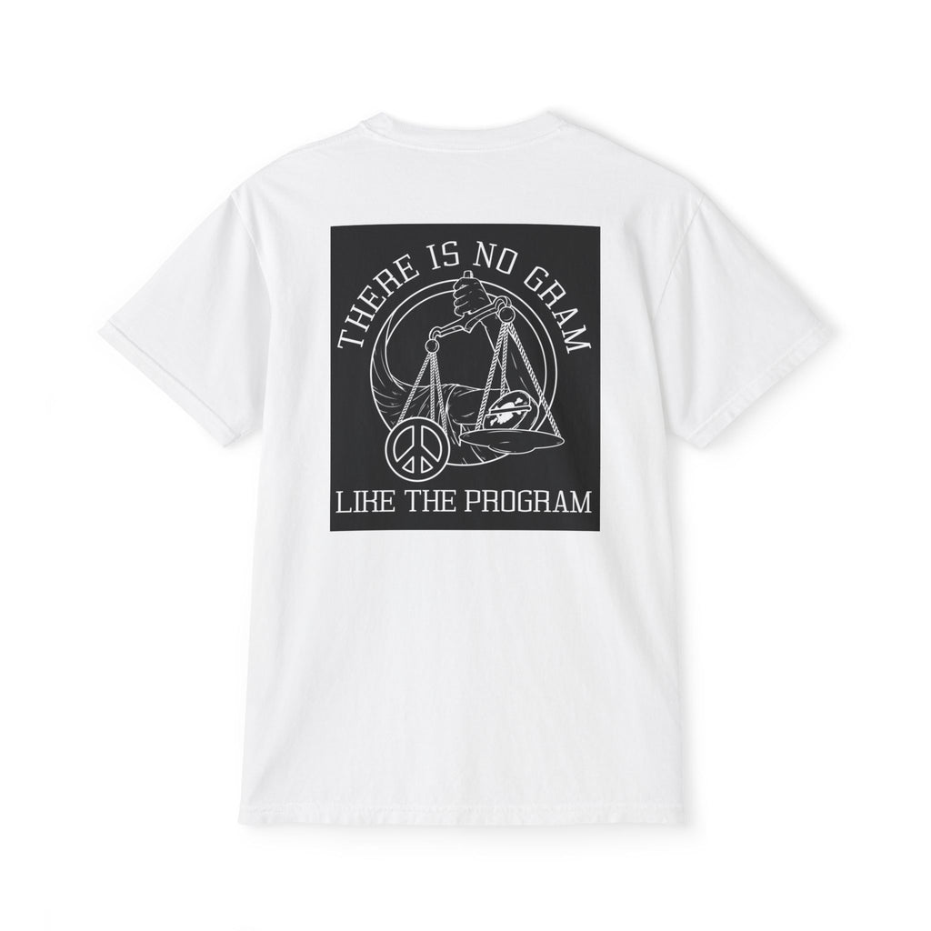 Peaceful Program Pocket Tee | Unisex Garment-Dyed T-Shirt for Casual Vibes, Perfect Gift for Friends and Family, Birthday & Relaxation Wear