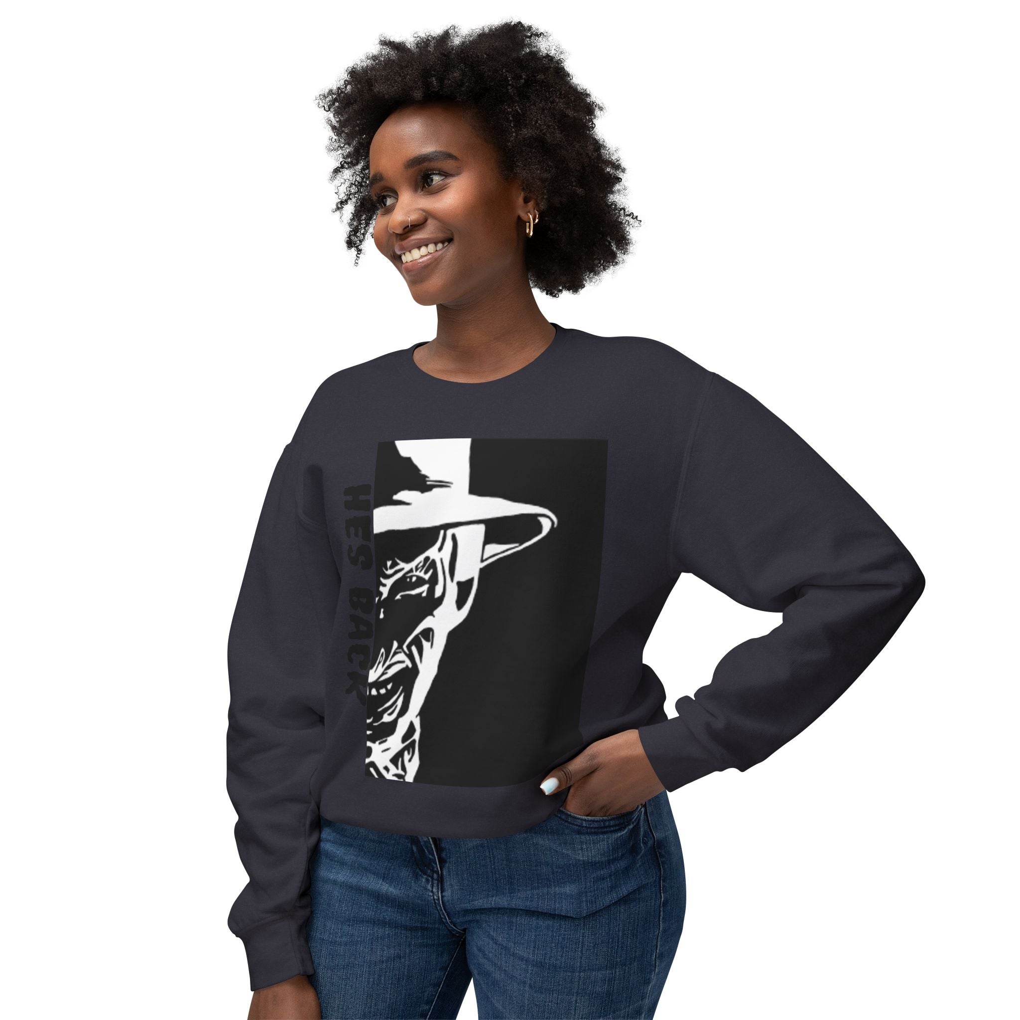 Halloween Freddy Krueger Sweatshirt, Unisex Crewneck, Spooky Costume, Horror Movie Merchandise, Fall Fashion, Unisex Gift
